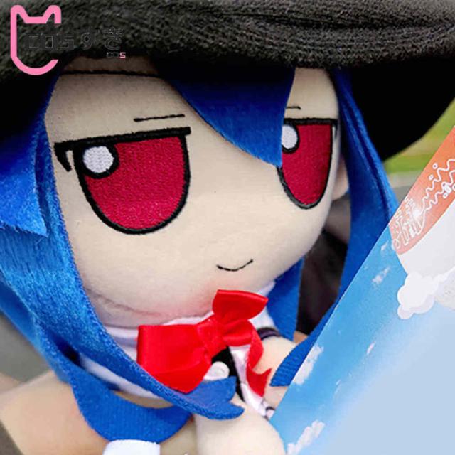 東方Project 比那名居天子 ぬいぐるみ 大きい 25cm　【残限定5】 東方Project だるぐるみ（ぬいぐるみ）／比那名居天子: キャラグッズ